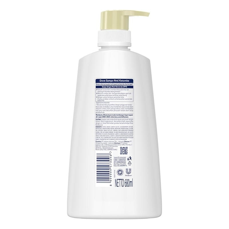 Dove Shampo Anti Ketombe 680ml