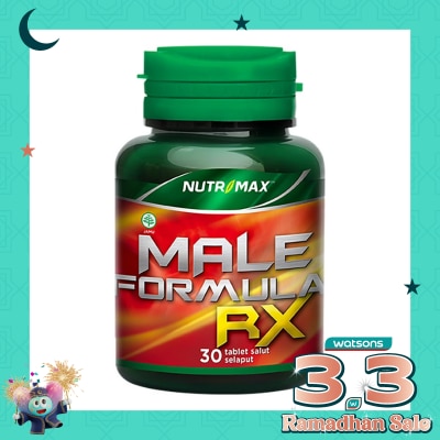 NUTRIMAX NUTRIMAX MALE FORMULA RX 30'S