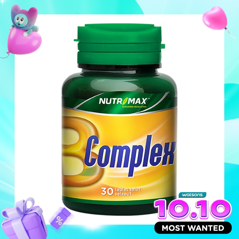 NUTRIMAX B COMPLEX 30'S image
