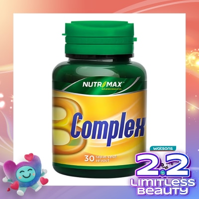 NUTRIMAX NUTRIMAX B COMPLEX 30'S