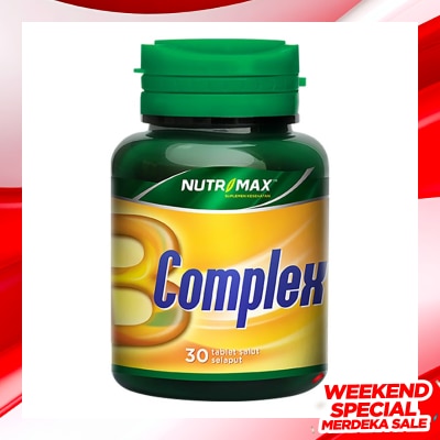 NUTRIMAX NUTRIMAX B COMPLEX 30'S