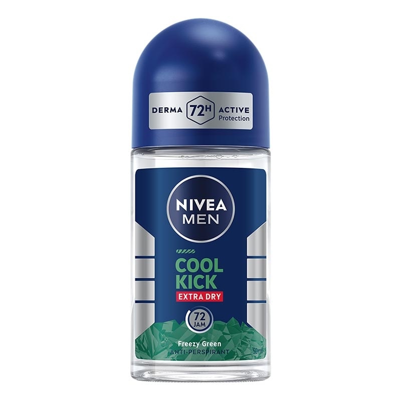 Nivea Men Cool Kick Freezy Green Deo Roll On 50ml