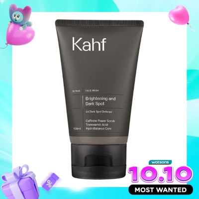 KAHF Brightening and Dark Spot Scrub Face Wash 100 ml image