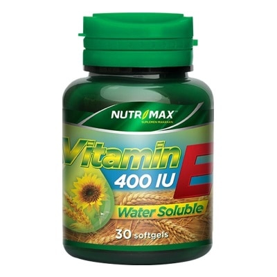 NUTRIMAX Nutrimax Vitamin E 400 IU Water Soluble 30 Softgel