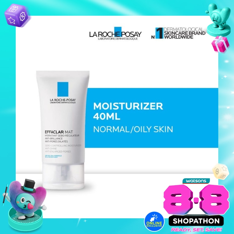 Effaclar Mat Moisturizer 40ml - Pelembab Wajah Matte Kulit Normal/ Berminyak 40ml image