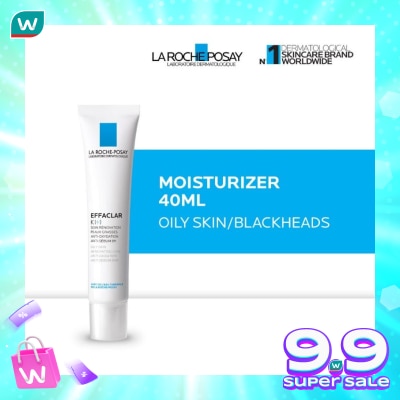 LA ROCHE POSAY Effaclar K+ Moisturizer 40ml - Pelembab Wajah Kulit Berminyak/ Blackheads 40ml