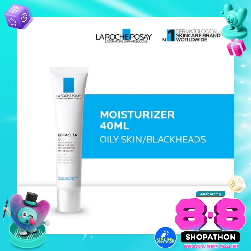 Effaclar K+ Moisturizer 40ml - Pelembab Wajah Kulit Berminyak/ Blackheads 40ml image