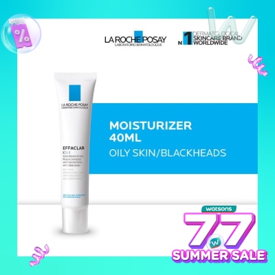 LA ROCHE POSAY Effaclar K+ Moisturizer 40ml - Pelembab Wajah Kulit Berminyak/ Blackheads 40ml