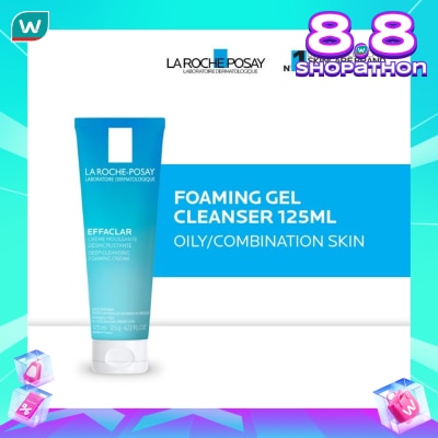 LA ROCHE POSAY Effaclar Foaming Cleanser 125ml - Facial Wash Kulit Berminyak/ Kombinasi 125ml