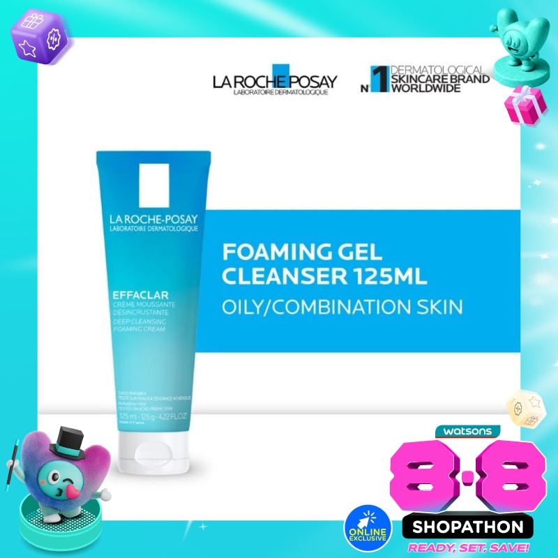 Effaclar Foaming Cleanser 125ml - Facial Wash Kulit Berminyak/ Kombinasi 125ml image