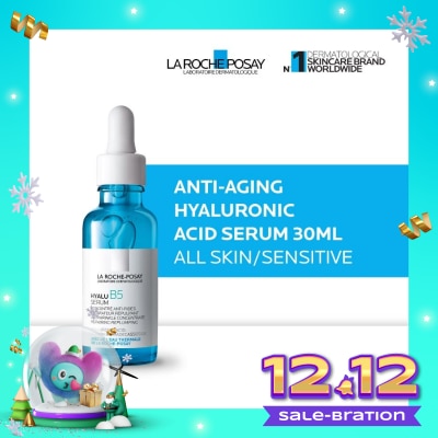 LA ROCHE POSAY Hyalu B5 Anti-Aging Serum 30ml- Serum Hyaluronic Acid Kulit Sensitif/ Kering/ Kerutan 30ml