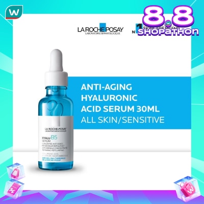 LA ROCHE POSAY Hyalu B5 Anti-Aging Serum 30ml- Serum Hyaluronic Acid Kulit Sensitif/ Kering/ Kerutan 30ml