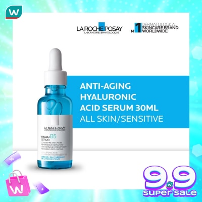 LA ROCHE POSAY Hyalu B5 Anti-Aging Serum 30ml- Serum Hyaluronic Acid Kulit Sensitif/ Kering/ Kerutan 30ml