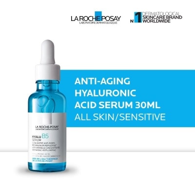 LA ROCHE POSAY Hyalu B5 Anti-Aging Serum 30ml- Serum Hyaluronic Acid Kulit Sensitif/ Kering/ Kerutan 30ml