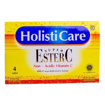 HOLISTICARE Super Ester C Non-Acidic Vitamin C Holisticare Ester C 4 Tablet