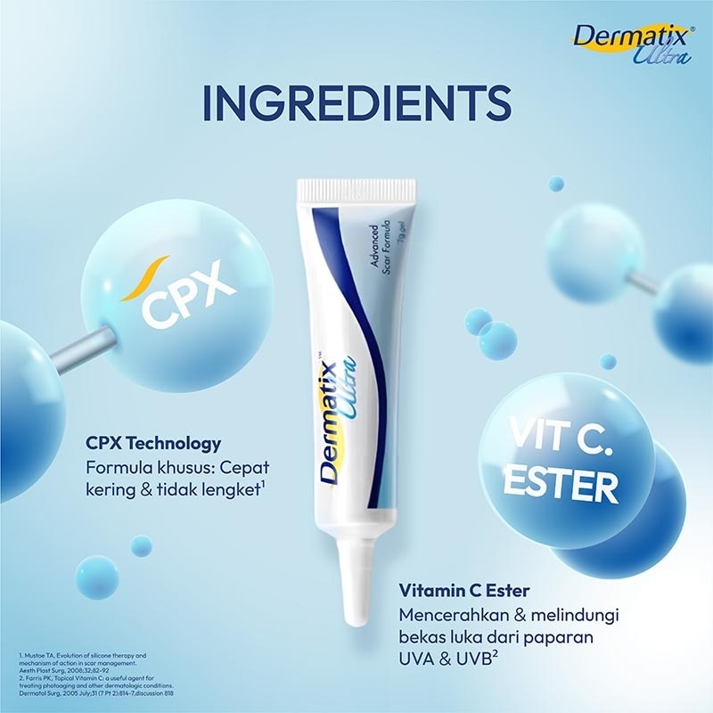 Dermatix Ultra 15g - Merawat dan Memudarkan Bekas Luka