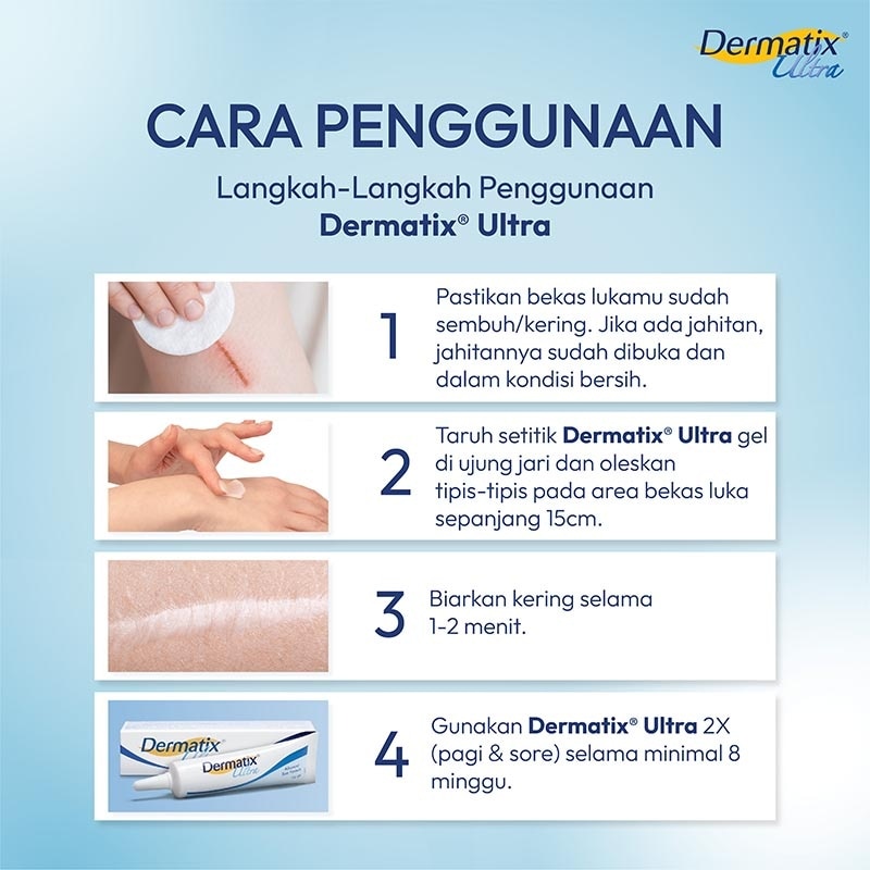 Dermatix Ultra 15g - Merawat dan Memudarkan Bekas Luka