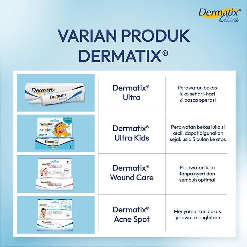 Dermatix Ultra 15g - Merawat dan Memudarkan Bekas Luka