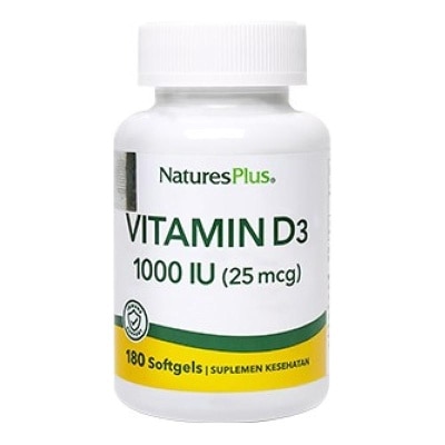 NATURES PLUS NATURE'S PLUS Vitamin D3 1000IU 180's