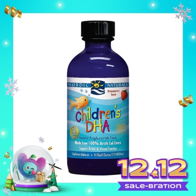 NORDIC Nordic Naturals Children’s DHA Stroberi 4OZ