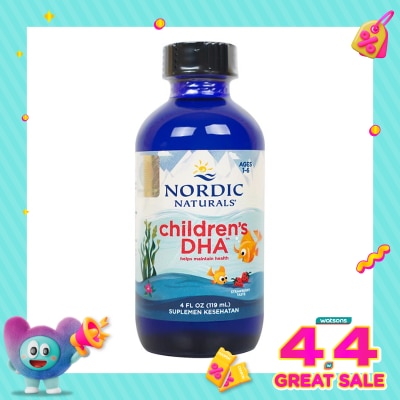 NORDIC - Children's DHA Strawberry 119ml