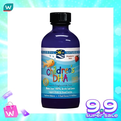 NORDIC Nordic Naturals Children’s DHA Stroberi 4OZ