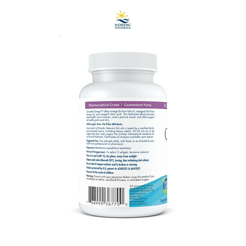Complete Omega 3-6-9 (Lemon) Softgel 60'S