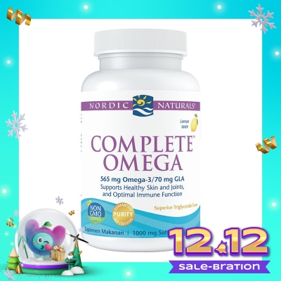 NORDIC Complete Omega 3-6-9 (Lemon) Softgel 60'S