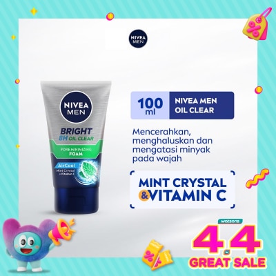 NIVEA - Nivea White Oil Clear Anti-Shine Foam 100ml