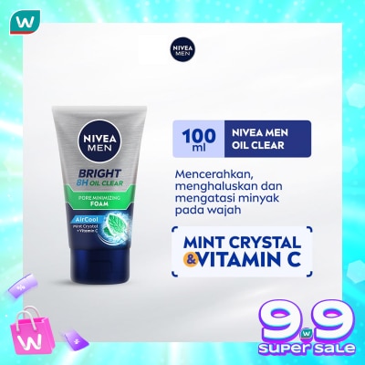 NIVEA Nivea White Oil Clear Anti-Shine Foam 100ml