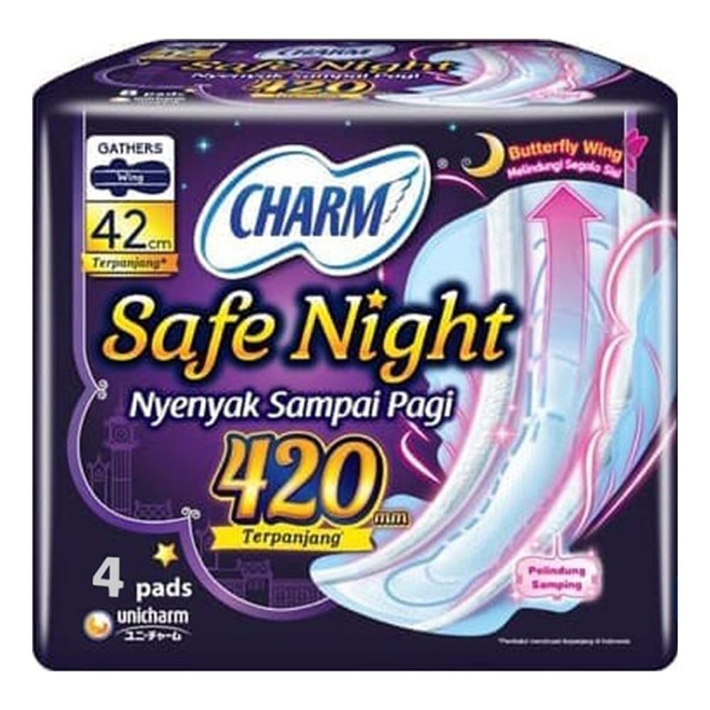 Promo Harga Charm Safe Night Gathers 42cm 4 pcs - Watsons