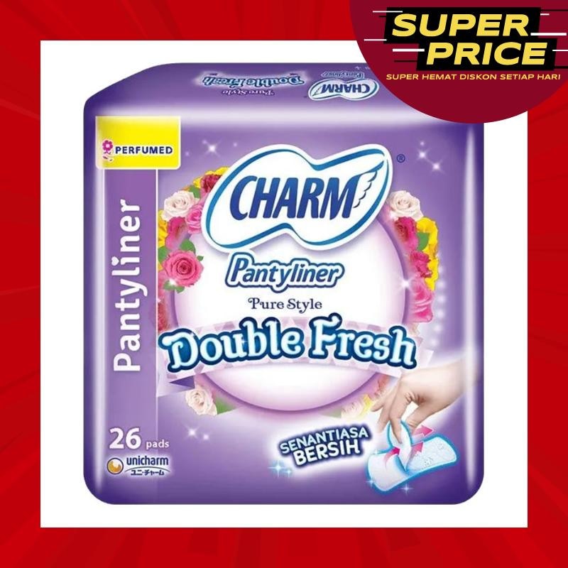 Panty Liner Pure Style Double Fresh 26s