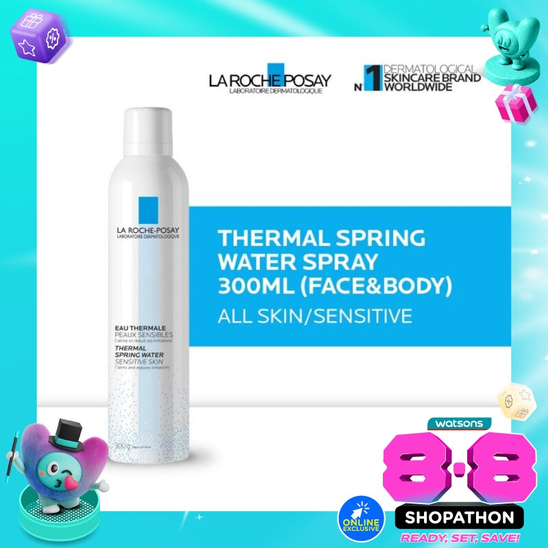 Thermal Spring Water Mist 300ml All Skin/ Sensitive Skin For Face And Body - Spray Kulit Sensitif Untuk Wajah Dan Badan 300ml image