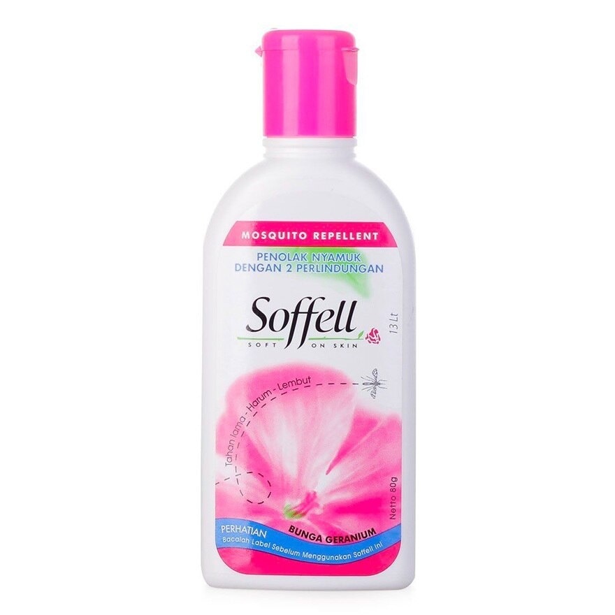 Bunga Geranium Lotion 80g