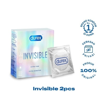 DUREX Durex Invisible Extra Thin 2''S