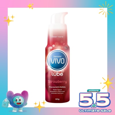 SENSITIF VIVO - Sensitif Vivo Strawberry Lube 60g