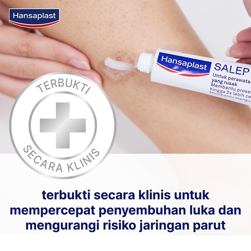 Hansaplast Salep Luka 20g - Salep Perawatan Luka & Kulit yang Rusak