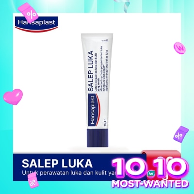 HANSAPLAST Hansaplast Salep Luka 20g - Salep Perawatan Luka & Kulit yang Rusak