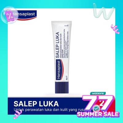 HANSAPLAST Hansaplast Salep Luka 20g - Salep Perawatan Luka & Kulit yang Rusak