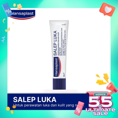 HANSAPLAST Hansaplast Salep Luka 20g - Salep Perawatan Luka & Kulit yang Rusak