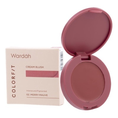 WARDAH Wardah Colorfit Cream Blush 02 Merry Mauvel