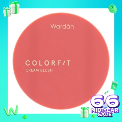 WARDAH Wardah Colorfit Cream Blush 03 Summer Peach