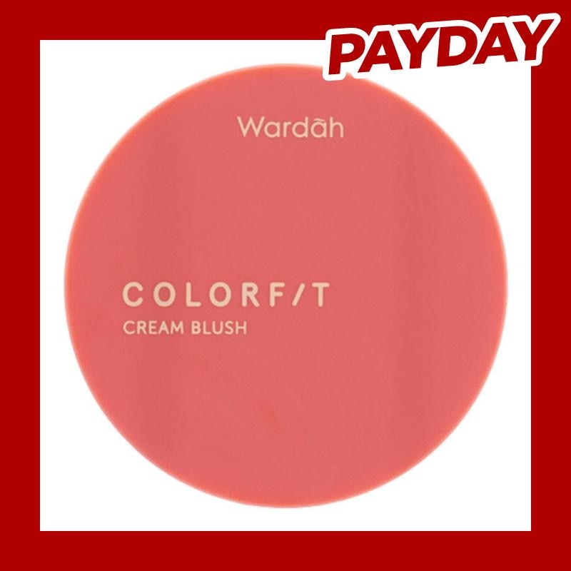 Wardah Colorfit Cream Blush 03 Summer Peach