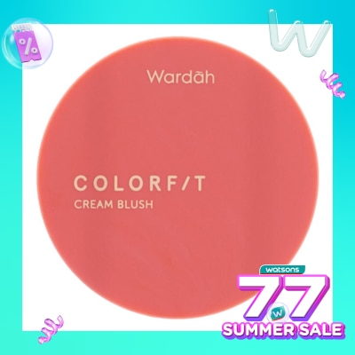 WARDAH Wardah Colorfit Cream Blush 03 Summer Peach