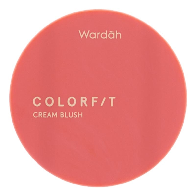 Wardah Colorfit Cream Blush 03 Summer Peach