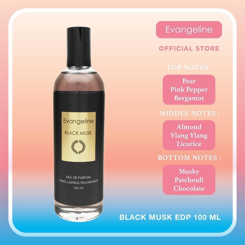 EVANGELINE EDP BLACK MUSK 100 ML
