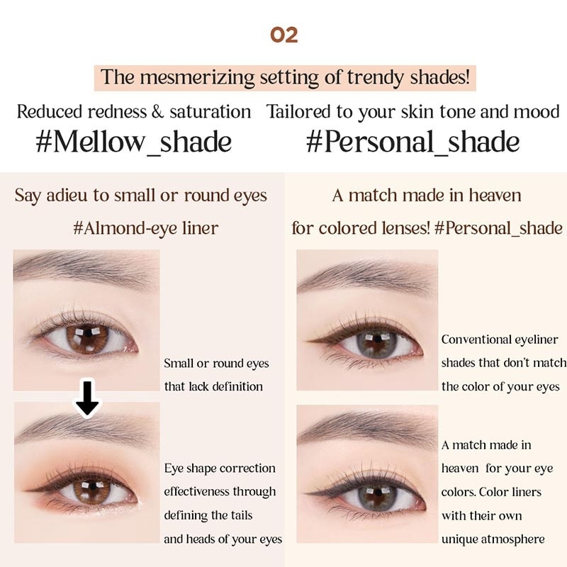 Holika Holika Mellow Gliding Pencil Liner 03 Caramel Cropple Brown 0.3g