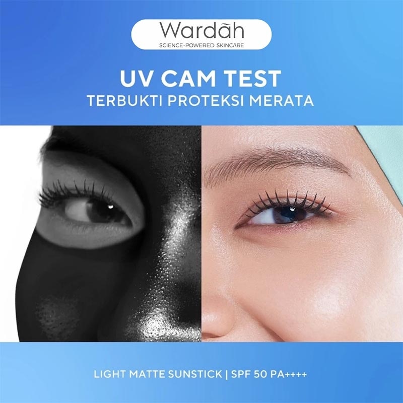 Wardah UV Shield Light Matte Sun Stick SPF 50 PA++++ 22g