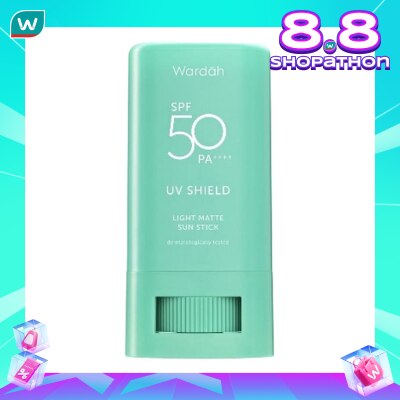 WARDAH Wardah UV Shield Light Matte Sun Stick SPF 50 PA++++ 22g