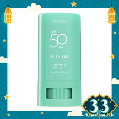 WARDAH UV Shield Light Matte Sun Stick SPF 50 PA++++